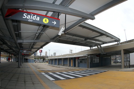 Terminal de integração entre metrô e ônibus na Rótula do Abacaxi. Foto: Camila Souza/GOVBA
