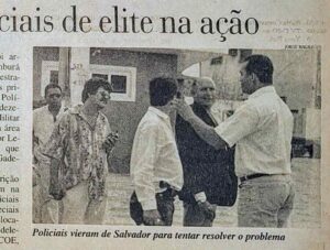 Fotografia de Washington Nery recebeu prêmio nacionalJornal revive a cobertura original do sequestro que mobilizou Feira de Santana e o país em 1995