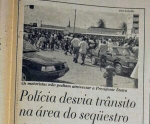 Fotografia de Washington Nery recebeu prêmio nacionalJornal revive a cobertura original do sequestro que mobilizou Feira de Santana e o país em 1995