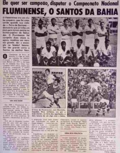Fluminense de Feira, o Santos da Bahia Em 1971, a revista Placar exaltou o Touro do Sertão como símbolo de um interior que sonhava alto. Hoje, o desafio é reviver a força e o orgulho de outros tempos.