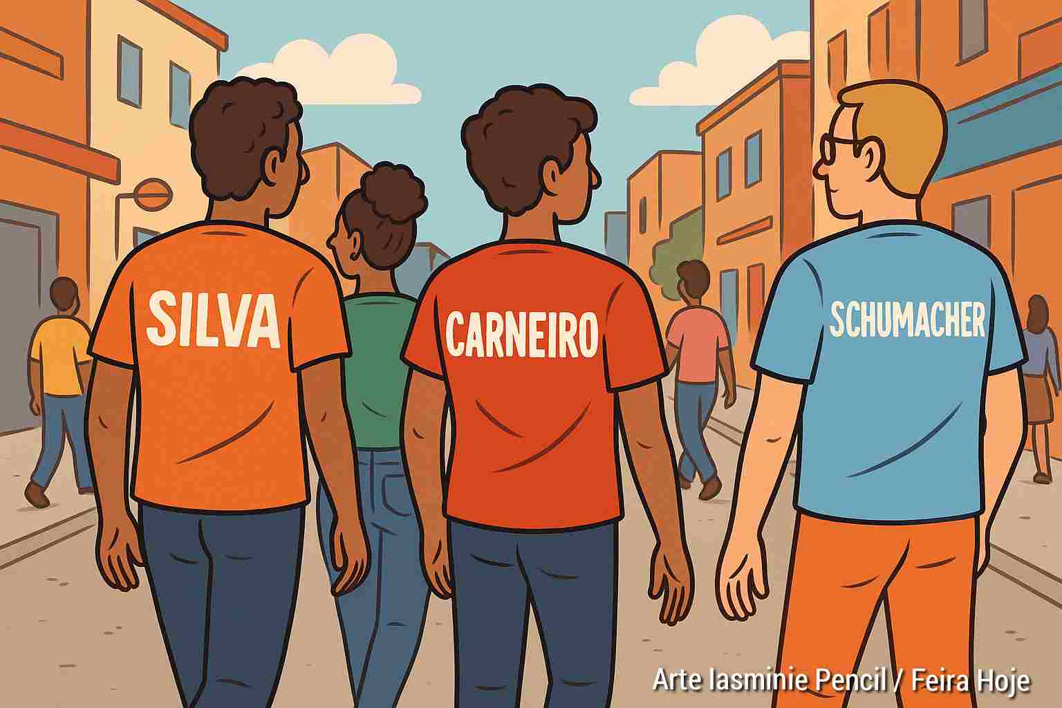 Artigo Pomponet sobrenomes que mais aparecem em Feira