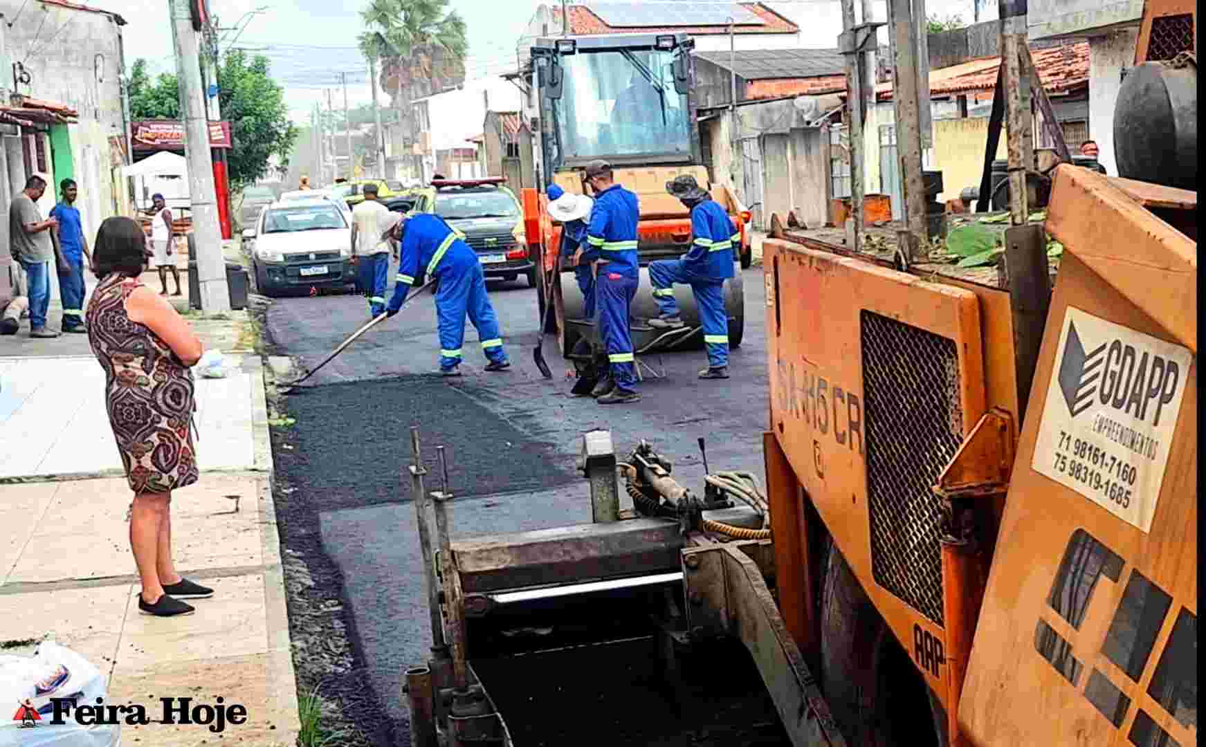 Prefeitura autoriza novo asfaltamento no Campo Limpo e anuncia drenagem com método túnel liner Obras de pavimentação avançam em quatro vias, enquanto projeto de drenagem promete enfrentar alagamentos históricos no Campo Limpo, Baraúnas e George Américo