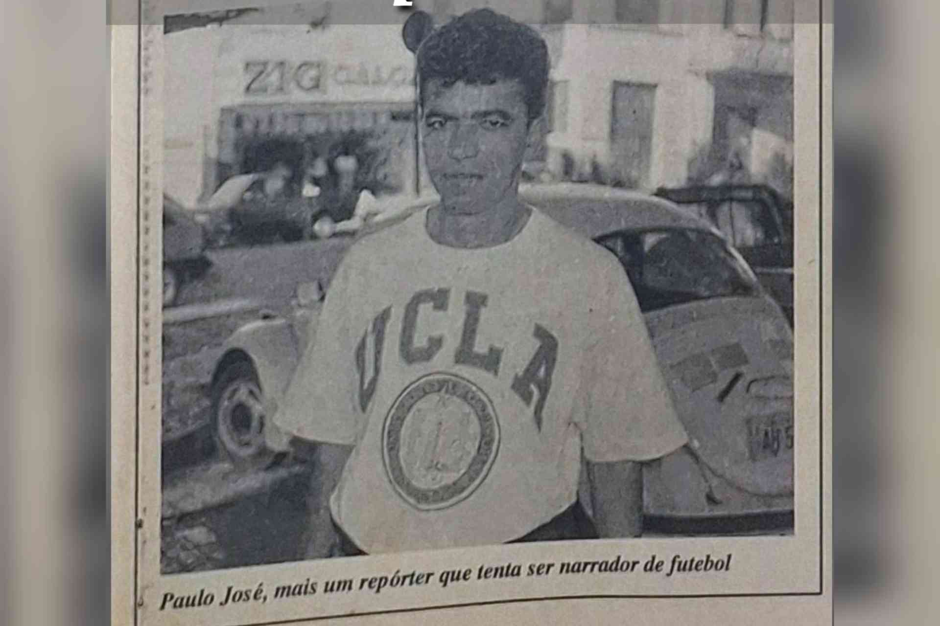 Pejota há trinta anos: esse aí passou Registro de 1995 já apontava o talento de Paulo José, que se tornaria uma das vozes mais marcantes do rádio esportivo de Feira de Santana