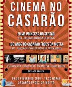 Cinema, arte e memória no Casarão Fróes da Motta Fundação inicia temporada com documentários sobre grandes pintores feirenses e a história do próprio Casarão