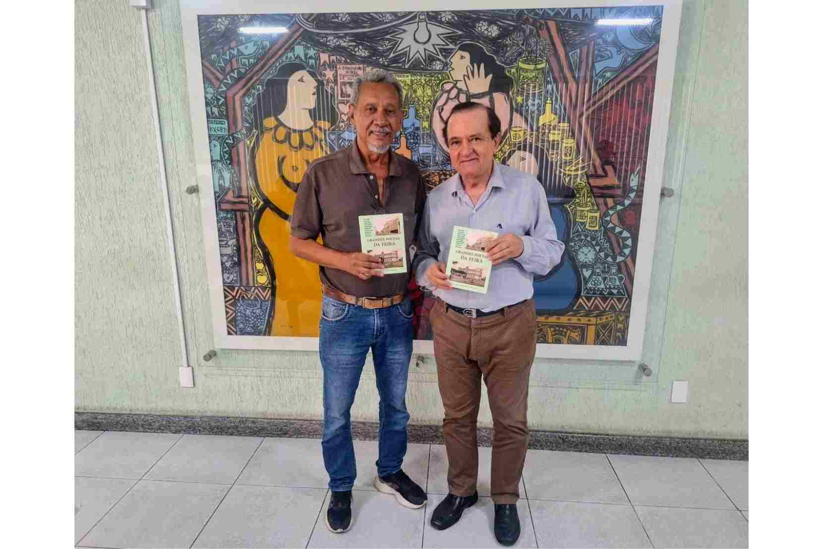 Grandes Poetas da Feira passa a integrar acervo da Academia Feirense de Letras Coletânea organizada por Marcondes Araújo foi doada à Biblioteca Juarez Bahia e à Biblioteca Digital Outran Borges, ampliando o acesso à poesia feirense