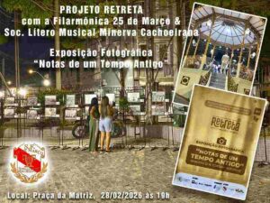 Retreta na Matriz celebra música e memória neste sábado Concerto ao ar livre e exposição fotográfica convidam o público a reviver a história de Feira de Santana