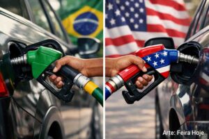 Litro da gasolina nos EUA chega a R$ 5,55 e assusta Trump Mesmo com aumento ligado à tensão com o Irã, valor segue abaixo do praticado no Brasil, onde motoristas convivem há anos com preços mais altos e menor poder de compra
