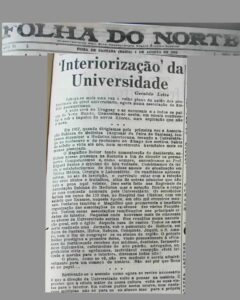 A universidade que precisava vir ao interior Nos 100 anos de Geraldo Leite, primeiro reitor da Uefs, o professor Adalberto Nunes, colunista do Feira Hoje, resgata texto de 1960 em que o homenageado, já médico em Feira, defendia a interiorização da universidade