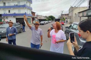 Fé e políticas públicas se unem contra a violência à mulher em Feira

Caminhada pela Família reuniu fiéis, lideranças religiosas e representantes da sociedade civil, com apoio da Secretaria Municipal de Políticas para Mulheres