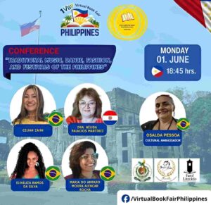 Celiah Zaiin representa Feira de Santana em evento internacional sobre cultura das Filipinas Cantora feirense participou da 1ª VBF Virtual Book Fair Philippines, em conferência sobre música, dança, moda e festivais tradicionais do país asiático
