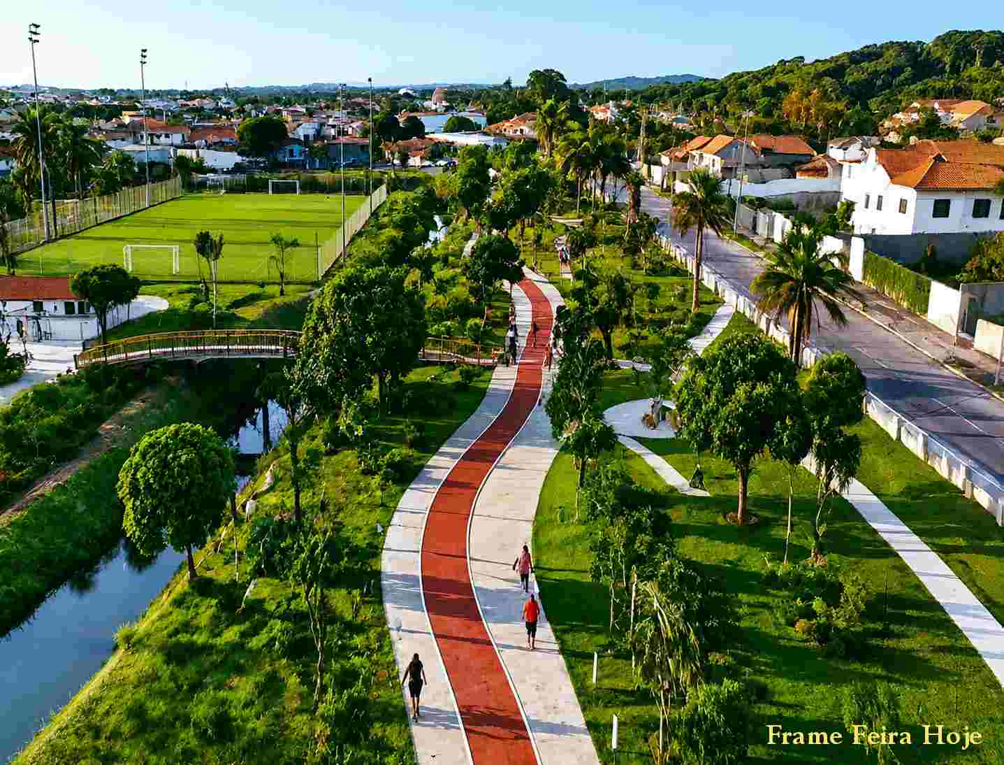 José Ronaldo anuncia Parque Linear para  o Feira X e Muchila Projeto de mais de R$ 10 milhões prevê urbanização do canal, pista de cooper, áreas de lazer e Academia da Saúde de última geração