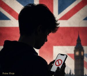 Reino Unido anuncia proibição de redes sociais para menores de 16 anos Medida apresentada pelo primeiro-ministro Keir Starmer deve atingir TikTok, YouTube, Instagram, Facebook, Snapchat e X a partir de março de 2027