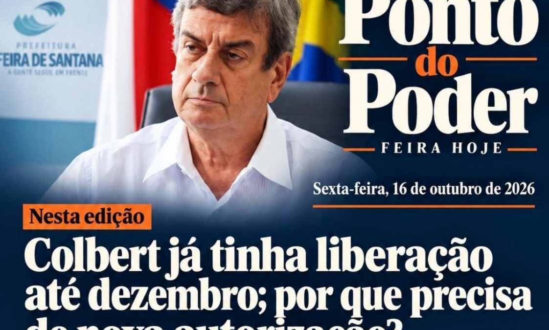 Por Everaldo Goes • Colbert já tinha liberação do Estado até dezembro de 2026 A revogação da nomeação de Colbert Martins (PSDB) para assessor especial da Secretaria de Governo de Salvador deixou uma questão a esclarecer. O ex-prefeito de Feira já havia sido colocado pelo governo estadual à disposição da administração da capital até 31 de dezembro de 2026. A autorização, publicada em julho de 2025, abrangia os vínculos de professor da Uefs e médico da Sesab, sem ônus para os órgãos de origem. Colbert informou ao site Acorda Cidade que a nomeação feita no dia 9 foi tornada sem efeito porque são aguardadas autorizações dos dois órgãos. O ex-prefeito confirmou ao portal que poderá ser nomeado novamente quando obtiver as liberações. O Ponto do Poder não localizou ato posterior que esclareça se a cessão foi encerrada ou alterada. Se Colbert havia sido cedido à Prefeitura de Salvador até dezembro de 2026, o que mudou para exigir novas autorizações da Uefs e da Sesab? A cessão foi interrompida durante o afastamento eleitoral? • Grupo dividido não elegeu Colbert nem Pastor Tom O resultado da eleição deixou um prejuízo político para os dois caminhos escolhidos por integrantes do grupo de Pablo Roberto (PSDB). O vice-prefeito apoiou Colbert, enquanto Jurandy Carvalho, Ismael Bastos e Albino Brandão preferiram Pastor Tom (PDT). Nenhum dos dois candidatos conquistou uma cadeira na Assembleia Legislativa. Pablo negou rompimento e defendeu o respeito às escolhas dos aliados. Colbert recebeu 8.019 votos na Bahia; Pastor Tom, 33.852. Somados, alcançaram 41.871 votos. O total ficou 5.345 abaixo dos 47.216 obtidos por Cacau da Mata (PDT), eleito com a menor votação entre os 63 futuros deputados estaduais. Portanto, mesmo reunidas, as votações dos dois feirenses ficaram abaixo da votação de todos os eleitos. A comparação é numérica: a conquista de uma vaga também depende do desempenho do partido ou da federação. • Nem a soma alcança a votação de Pablo em 2022 A comparação com a eleição anterior reforça a dimensão do resultado. Pablo foi eleito deputado estadual em 2022 com  55.585 votos na Bahia, dos quais 42.635 em Feira. A soma estadual de Colbert e Tom neste ano ficou 13.714 votos abaixo daquele desempenho. Isso não significa que os eleitores de Pablo seriam automaticamente transferidos para qualquer candidato apoiado pelo vice-prefeito. Pablo renunciou ao mandato estadual para assumir a Vice-Prefeitura de Feira em janeiro de 2025. A vaga na Alba foi ocupada pelo então suplente Paulo Câmara. • Jair Onofre responsabiliza vereadores pela dispersão dos apoios A ausência de um deputado federal domiciliado em Feira eleito neste pleito também motivou críticas à Câmara Municipal. Em publicação desta quinta-feira (16)  no Bahia na Política, o jornalista Jair Onofre apontou a contribuição de vereadores da base de José Ronaldo que apoiaram candidatos de fora da cidade. Onofre contrapôs esse comportamento ao de Silvio Dias, Professor Ivamberg e Luiz da Feira, que acompanharam Zé Neto. A avaliação recoloca em discussão a distância entre o discurso de ampliar a representação de Feira e as escolhas eleitorais das lideranças locais. • Transporte para eleição em Feira continua sob apuração da DPU A Defensoria Pública da União apura possíveis falhas no transporte gratuito durante o primeiro turno em Feira. Relatos de ausência de ônibus e demora no atendimento em Maria Quitéria, Matinha e Jaíba motivaram o procedimento. O município foi chamado a apresentar informações sobre frota, horários, itinerários e planejamento. A DPU também identificou aumento da abstenção, sem concluir que a oferta de transporte tenha causado o crescimento. O prazo informado para resposta da Prefeitura e da Agerba terminou nesta quinta-feira. O Ponto do Poder não localizou as respostas até o fechamento. • Lu de Ronny reconhece melhorias na saúde após troca de empresa Lu de Ronny (PV) afirmou, na sessão dessa quinta-feira (15), que a substituição da INSV pela Associação Saúde em Movimento trouxe melhorias às unidades municipais. A vereadora destacou regularização salarial e maior disponibilidade de materiais. Segundo ela, as reclamações anteriores de trabalhadores e usuários foram encaminhadas ao secretário Rodrigo Matos e ao prefeito José Ronaldo. A parlamentar defendeu o reconhecimento dos avanços, além das cobranças pelos problemas. • Ivana recebe adesão de Andréa Castro A deputada estadual eleita Andréa Castro (PSD) anunciou apoio à continuidade de Ivana Bastos na Presidência da Alba. A manifestação ocorreu ao lado do prefeito de Itabuna, Augusto Castro. A adesão fortalece a articulação de Ivana entre os integrantes da próxima legislatura. O apoio político, entretanto, antecede a eleição da Mesa Diretora, prevista para 2027. • Ivana quer votar mudanças no TCE antes do recesso A visita dos conselheiros do Tribunal de Contas do Estado à Assembleia, na quarta-feira, incluiu a apresentação de uma proposta de atualização da Lei Orgânica do órgão. Segundo informações da assessoria da Presidência da Alba, Ivana pretende iniciar a discussão na reunião da Mesa Diretora de 28 de outubro e votar o projeto antes do recesso. Os conselheiros defenderam uma atuação mais preventiva e educativa e afirmaram que a proposta não amplia cargos. • Carlinhos Sobral se manifesta após operação da PF O deputado estadual eleito Carlinhos Sobral (MDB) afirmou estar tranquilo após as buscas da Polícia Federal em Coronel João Sá. Segundo nota repercutida pelo BNews, as diligências estão relacionadas a um processo referente a 2024, quando administrava o município. Ele atribuiu a origem do caso a uma denúncia da oposição. Informações atribuídas à TV Bahia apontam investigação sobre suspeitas de desvio de recursos da Saúde e da Educação. A Prefeitura informou que colabora com a Justiça. O caso permanece em apuração. • TCM cobra esclarecimentos de Irará e Tanquinho O Bahia na Política informou nesta quinta-feira que os prefeitos Nassara (MDB), de Irará, e Zé Luiz (PT), de Tanquinho, foram notificados pelo TCM para esclarecer possíveis falhas nas contas municipais. Em Irará, a análise envolve janeiro a abril de 2026. A publicação não especifica o período de Tanquinho. O prazo indicado é de 15 dias a partir do recebimento da notificação eletrônica. Trata-se de oportunidade para apresentação de defesa, sem julgamento definitivo das contas. • Lula muda posição sobre maioridade penal Na entrevista a Renata Lo Prete, nesta quinta-feira (15), Lula defendeu a redução da maioridade penal para 16 anos em casos de crimes hediondos, alterando uma posição histórica. O presidente também assumiu a responsabilidade pela avaliação do governo e disse desconhecer que o Bolsa Família não havia sido reajustado. Ao abordar a crise no Supremo, defendeu discutir uma reforma do Judiciário. A sabatina concentrou parte da repercussão política da noite, antes da entrevista de Flávio Bolsonaro, marcada para hoje. • Meta recebe ordem para garantir tratamento igualitário O ministro Marco Aurélio Bellizze, do TSE, determinou que a Meta evite restrições desiguais às candidaturas presidenciais, sob multa diária de R$ 500 mil. A decisão veio após questionamentos da campanha de Lula sobre limitações à geração de imagens pela inteligência artificial. A decisão não concluiu que houve favorecimento deliberado ou sistemático. A empresa informou ter adotado restrições adicionais à geração de imagens e à recomendação de candidatos. Também nesta quinta-feira, Kassio Nunes Marques e André Mendonça receberam representantes da Meta. O Tribunal cobrou igualdade de condições entre as campanhas, enquanto a empresa informou ajustes nos filtros de inteligência artificial. • Datafolha mostra Flávio com 47% e Lula com 45% A pesquisa divulgada nesta quinta-feira registrou Flávio Bolsonaro com 47% das intenções de voto e Lula com 45%, em empate técnico. Brancos e nulos somaram 6%; indecisos, 2%. Nos votos válidos, o resultado foi de 51% a 49%. O Datafolha ouviu 2.520 pessoas nos dias 13 e 14 de outubro. A margem de erro é de dois pontos percentuais, com confiança de 95%. O registro no TSE é BR-00466/2026. Na rodada anterior, Flávio tinha 49% dos votos totais e Lula, 45%. • CNT/MDA tem divulgação prevista para hoje A CNT e o instituto MDA divulgarão nesta sexta-feira uma nova pesquisa presidencial. Foram realizadas 2.002 entrevistas entre 13 e 15 de outubro, com margem de erro de 2,2 pontos percentuais e confiança de 95%. O registro é BR-00652/2026. • Lula vai ao Congresso e faz campanha em Minas A agenda de Lula para esta sexta-feira (16) prevê participação, pela manhã, na promulgação da PEC do fim da escala 6×1, em Brasília. Depois, o candidato segue para Minas Gerais. Estão previstos caminhada e ato ao meio-dia em Juiz de Fora, com concentração na Praça Clodesmidt Riani, e uma mobilização às 17h em Ipatinga, no bairro Canaã. • Flávio será entrevistado na Globo nesta sexta-feira Flávio Bolsonaro participa hoje da sabatina conduzida por Renata Lo Prete, no Rio de Janeiro, após o Jornal Nacional. A entrevista integra a programação da emissora para o segundo turno. O debate final da Globo está marcado para 23 de outubro, dois dias antes da votação. • Pomponet destaca impacto da escala 6×1 em Feira No Blog da Feira, o jornalista e economista André Pomponet classificou a aprovação do fim da escala 6×1 como avanço civilizatório. O colunista destacou o possível impacto em Feira, pela presença expressiva de trabalhadores do comércio e dos serviços. Na avaliação de Pomponet, Flávio mudou de posição diante do risco de prejuízo eleitoral, enquanto Lula poderá colher dividendos políticos com a medida. 16/10/26